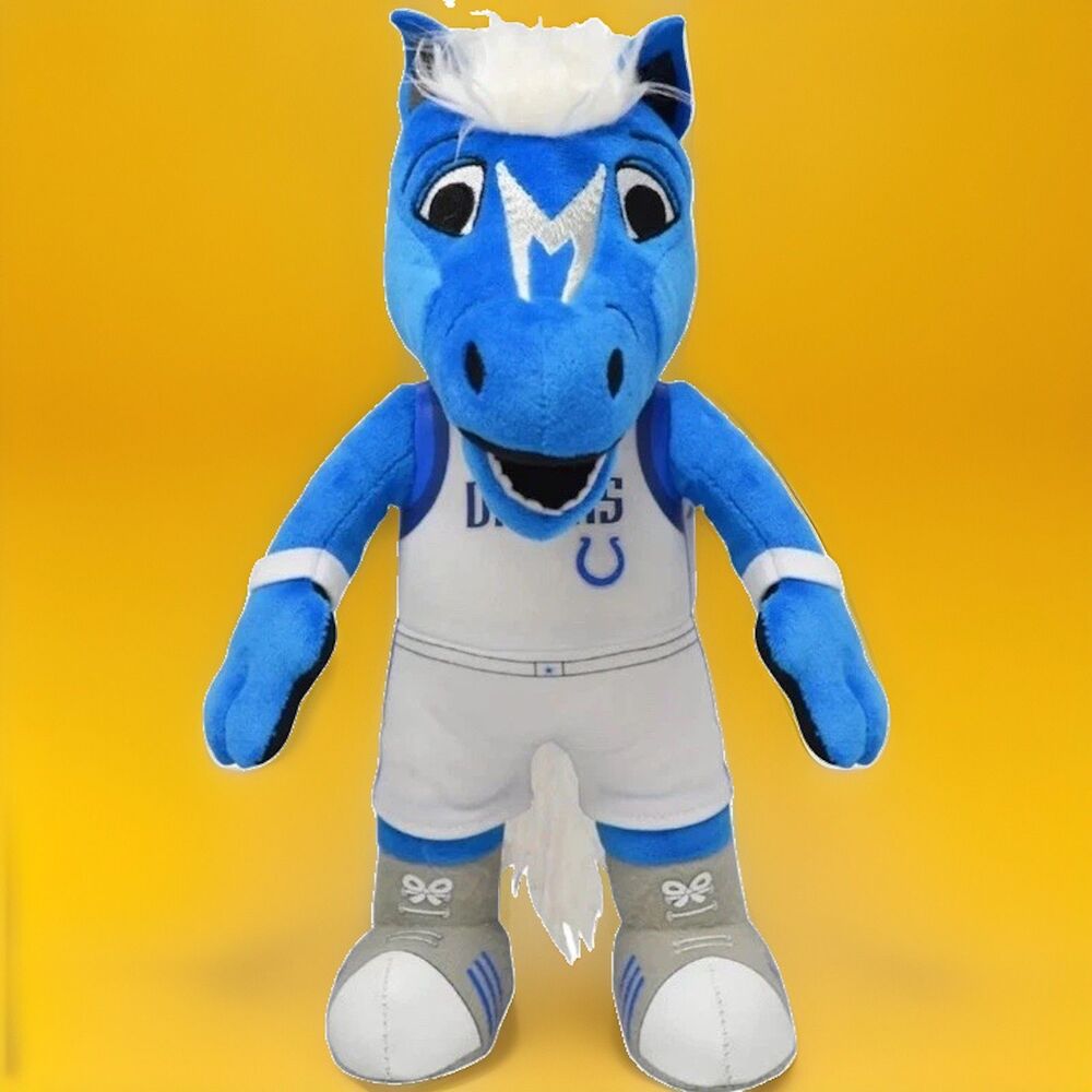 Dallas Mavericks Bleacher Creatures Mascot Champ 10" Plush Figure Blue Horse